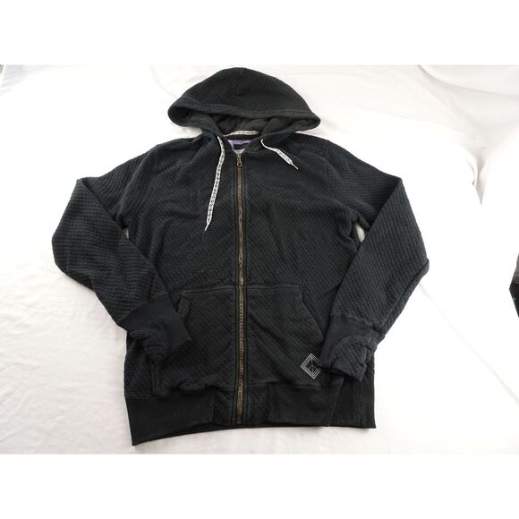 Quiksilver Women Hooded Zip Up Sweater Size L - Picture 5 of 11